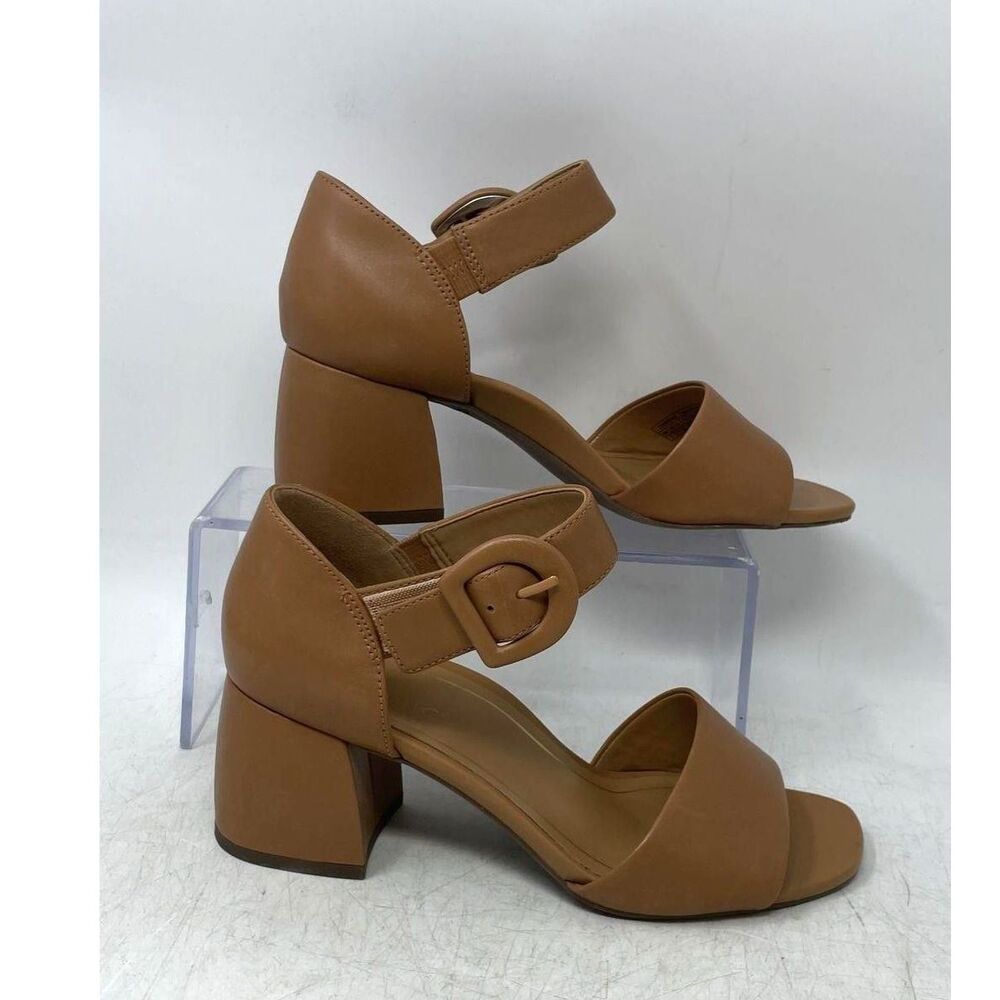 Vionic Women's Chardonnay Block Heel Sandal - Size 7 Wide - EUC